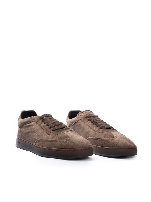 Sneakers Akira Donald in suede Marrone SOLDINI | 80005 D SL2MARRONE